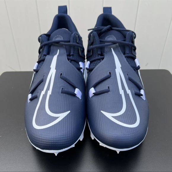 NIKE ALPHA MENACE PRO 3 COLLEGE NAVY WHITE FOOTBALL CLEAT CT6649-400 MEN SIZE - Picture 5 of 5